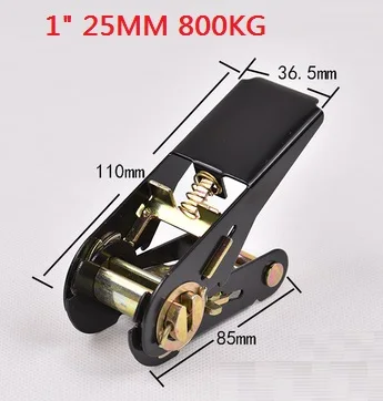 800 кг 25 мм ", трещотка металлическая часть для трещотки Привязать вниз, грузовой крепеж для перегрузки, груз связывания Натяжной лебедки