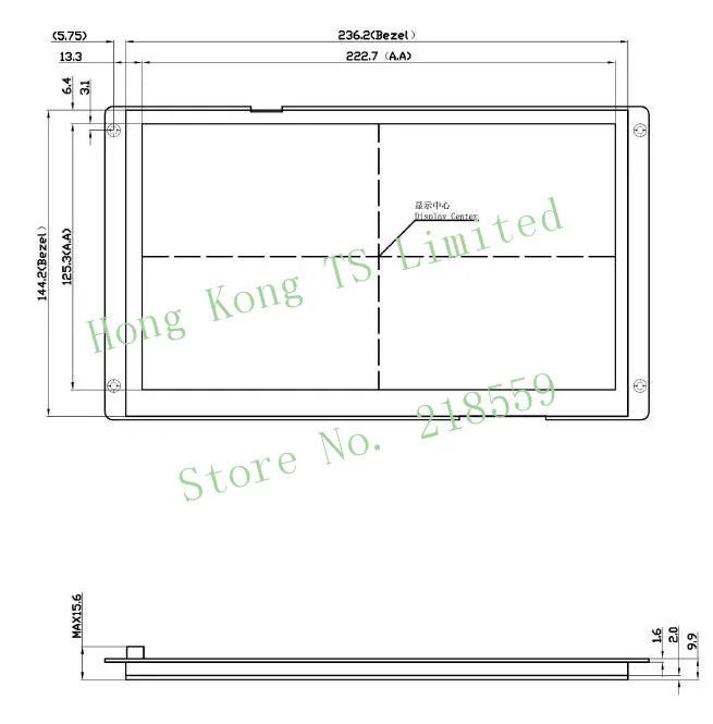 DMT10600T101_A2W 10,1 дюймовый экран dgus ips Full View емкостный сенсорный экран DMT10600T101_A2WT DMT10600T101_A2WN