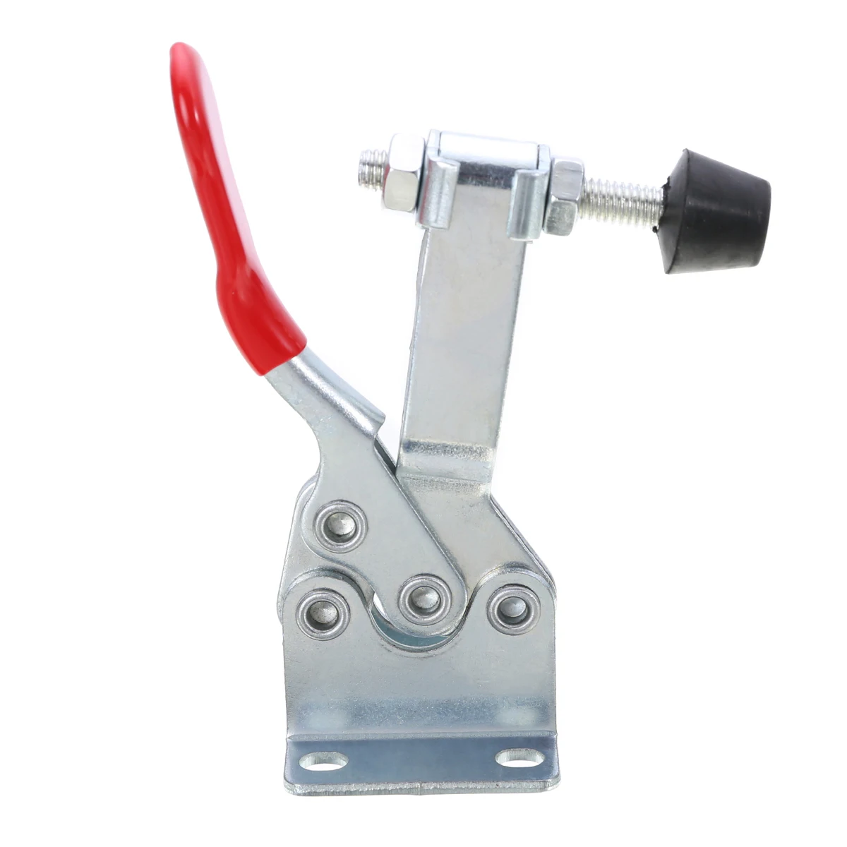 4pcs GH-201B Horizontal Toggle Clamp 90Kg 198Lbs Holding Capacity Quick Release Hand Tool Set