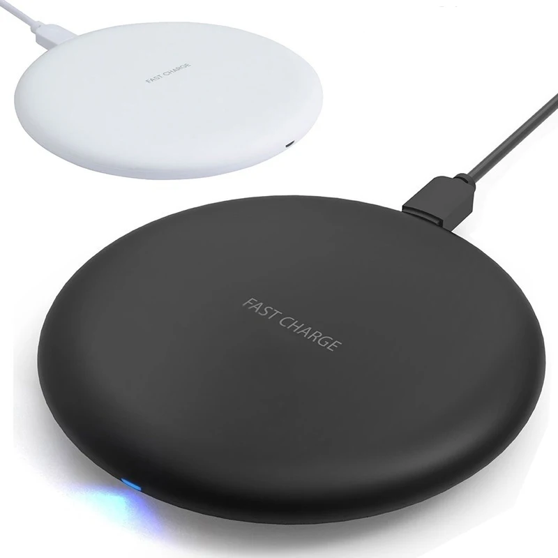 

Fast Cargador Wireless Charger For Samsung Galaxy A70 A50 A30 S10 S9 S8 Plus Note 9 8 Chargeur Sans Fil Ladowarka Bezprzewodowa