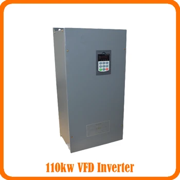 

110KW/3 Phase 380V/210A Frequency Inverter-Free Shipping-Vector control 110KW inverter/ Vfd 110KW