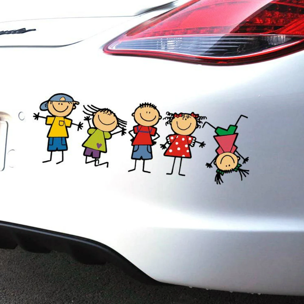 

Aliauto Cartoon Car Sticker Cute Play Children Vinyl Decal Accessories for Chevrolet Captiva Niva Aveolacetti Sonic Spark Cruz