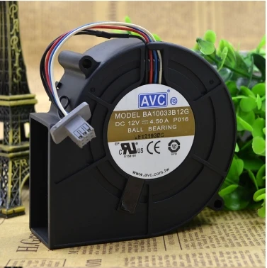 

AVC large wind turbine fan high speed blower 9733 4.5A BA10033B12G 12V