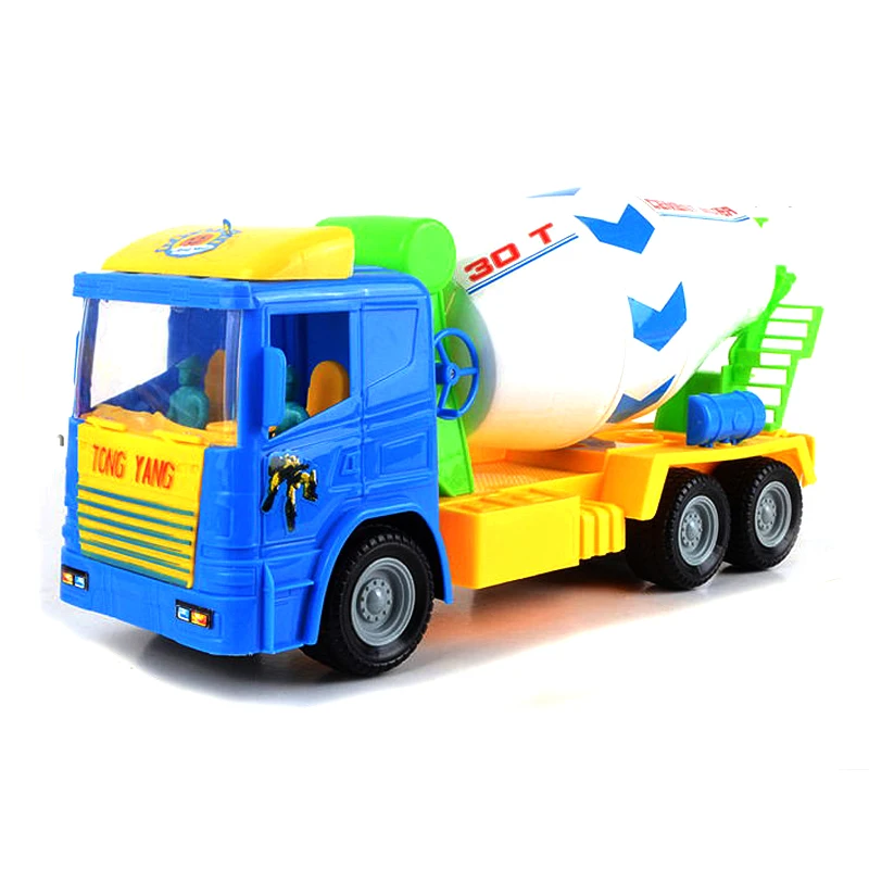 

Inertia Tank Truck Inertia Mixer Engineering Car Model High Simulation 2019 New Toys Truck Vehicle For Boys Children Hobby Gifts