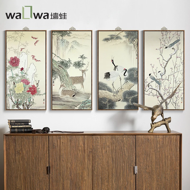 Parede sapo sorte do novo chinês sala de pintura decorativa pintura pintura de paisagem de entrada de de