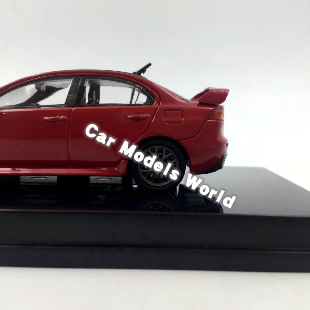 Литая модель автомобиля Tarmac для Lancer EVO X Evolution финальное издание (красный)