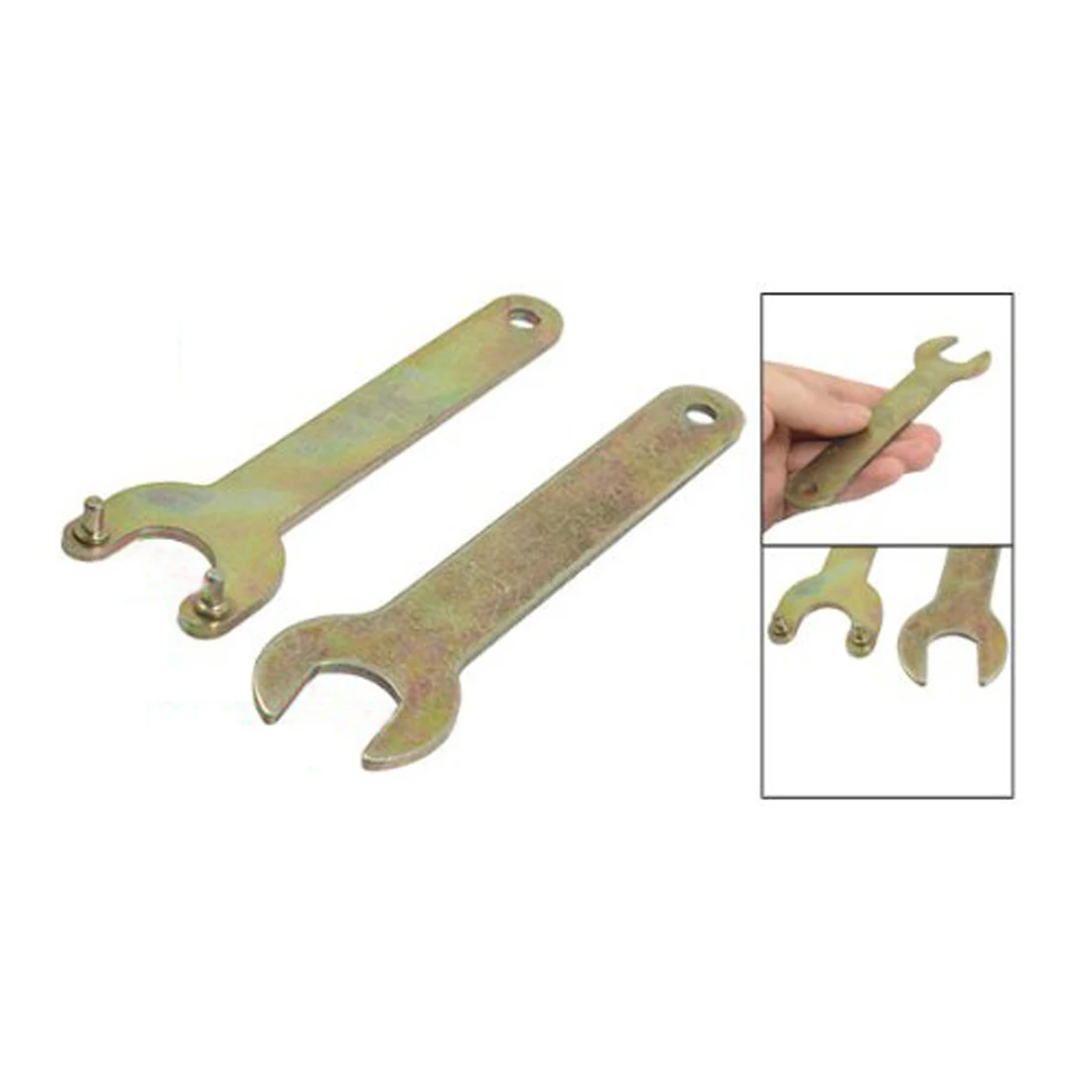 JFBL Hot Angle Grinder Repair Tool Metal Open ended Wrench Spanner 2