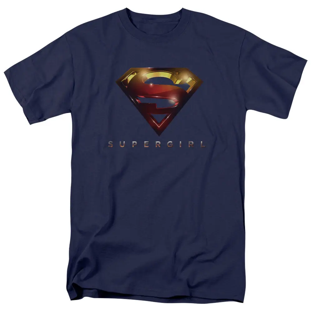 

Supergirl TV Show LOGO GLARE Licensed Adult T-Shirt All Sizes