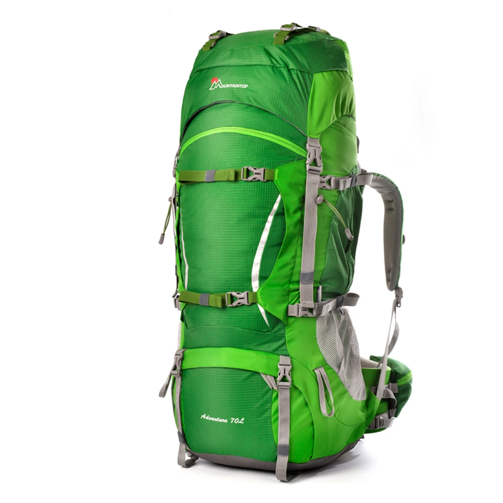 70l Professional Climbing Bag Cologne Material Internal Frame Unisex Travel Hiking Outdoor Long Distance Camping Backpack