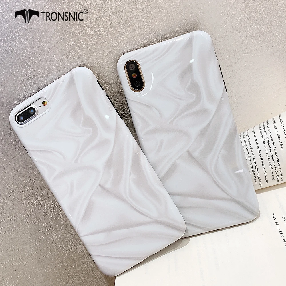 Чехол для телефона TRONSNIC Marble Green iPhone X XS MAX XR матовый мягкий модный чехол 6s 6 7 8 Plus