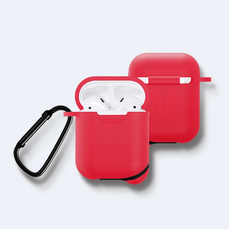 Новый дизайн силиконовый защитный чехол для AirPods наушников ударопрочный анти