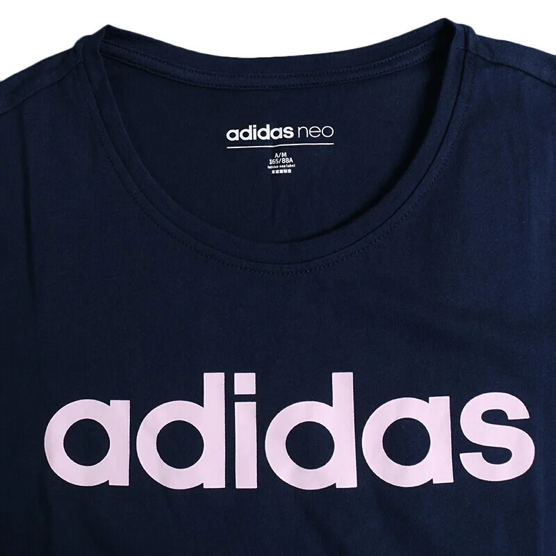 Original nueva Adidas NEO marca CE LOGO TEE de las mujeres camisetas de manga corta ropa deportiva - AliExpress entretenimiento