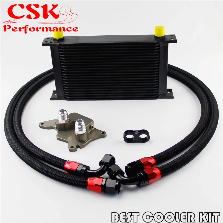 AN10 22 ряд Масляный радиатор двигателя комплект Подходит для BMW Mini Cooper S R56 Turbo 06 12