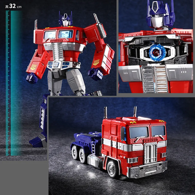 32cm YX MP10 MPP10 Metal Model Transformation G1 Robot Toy Alloy MP-10 Commander Diecast Collection  Action Figure For Kids Gift