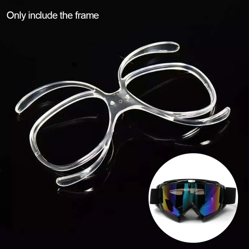 تزلج نظارات نظارات قصر النظر إطار التزلج على الجليد نظارات قصر النظر عدسة إطار النظارات الشمسية محول قصر النظر مضمنة إطار #11