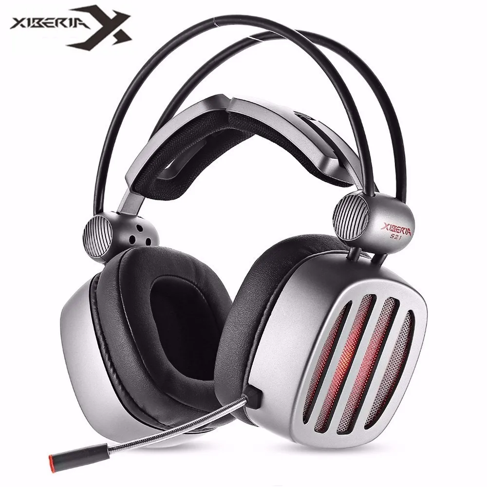 XIBERIA S21 Gaming Headset 7.1 Surround Sound Stereo Headphones For