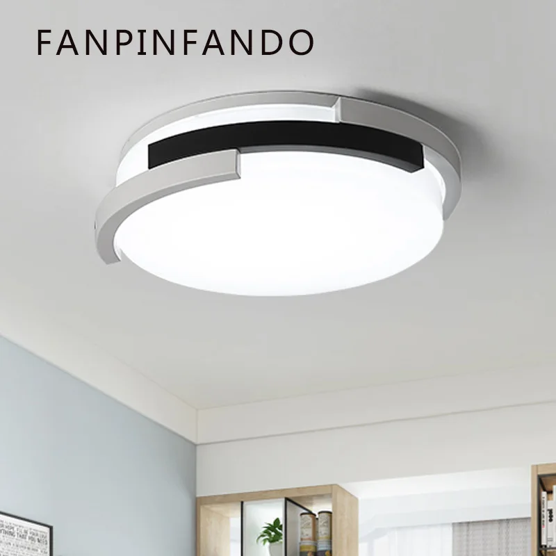 

Abajur Modern Minimalist Led Ceiling Lights Round Down Light For Bedroom/restaurant/study/aisle/balcony/living Room Lighting