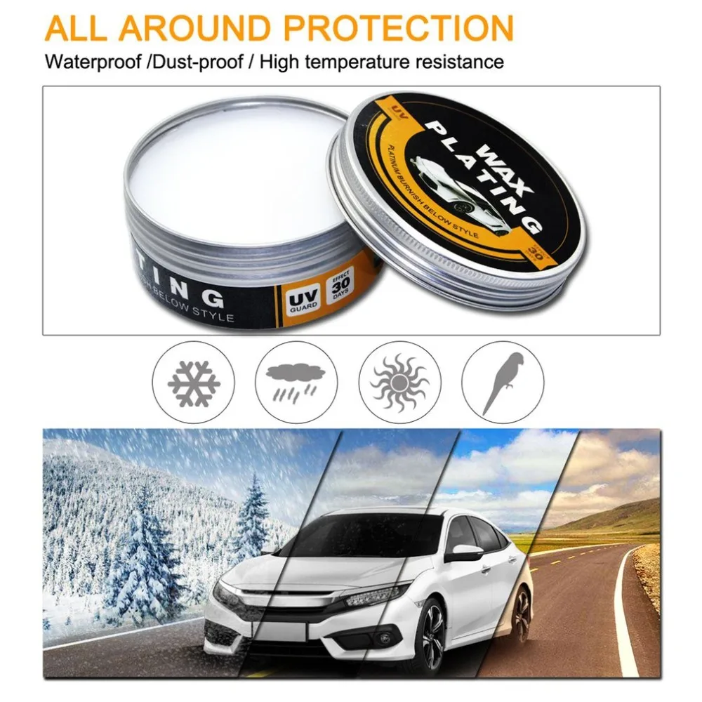 

General Auto Care Car Paste Hard Glossy Paste Layer Covering The Paint Surface High-level Coating Formula Super Waterproof Film