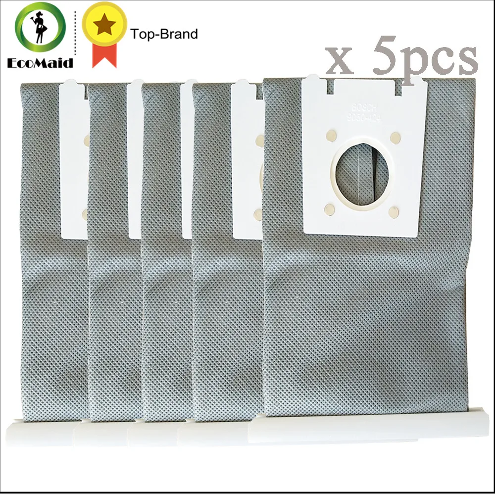 

Washable Vacuum Cleaner Dust Bag for Bosch G Type BBS1000, BBS1199 for Bosch & Siemens Vacuum Cleaner Accessory 5pcs