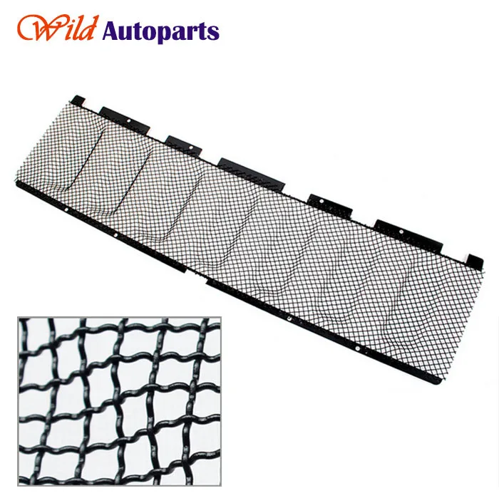 Stainless Steel Black / Silver Front Hood Grille B...