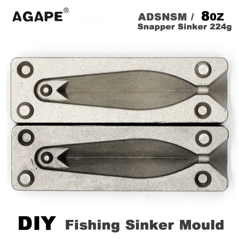 Fishing Snapper Sinker Mould  Fishing Tools - Fishing Sinker Adsnsm/8oz  224g 1 - Aliexpress