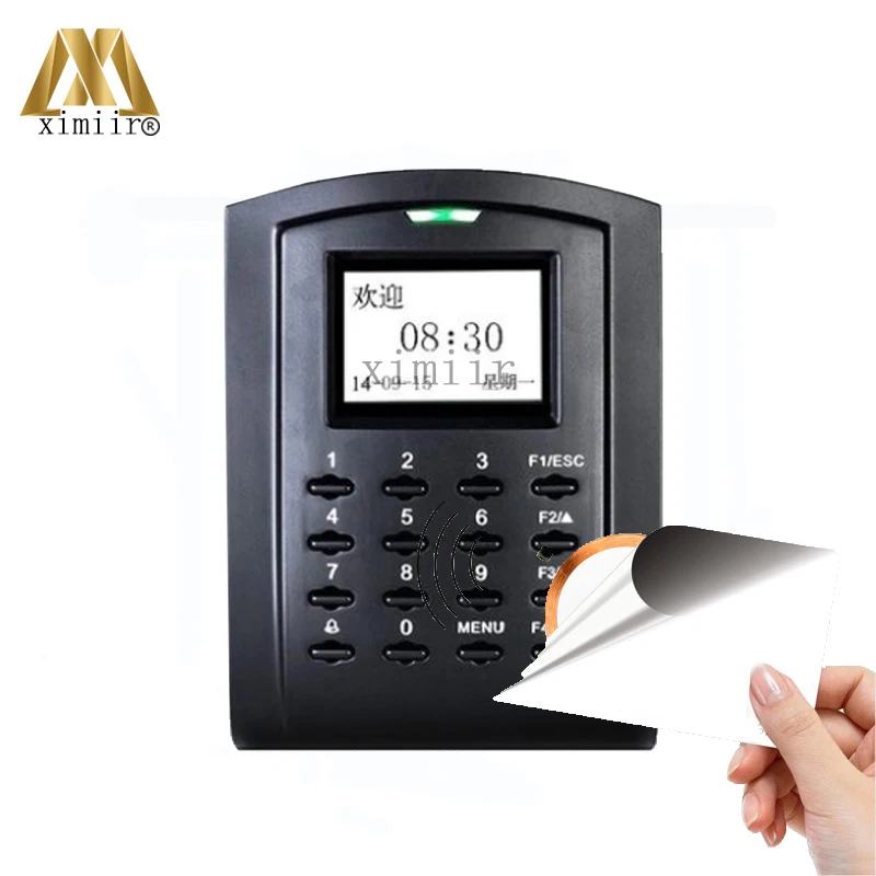Biometric 13.56MHZ IC Card Access Control With Keypad TCP
