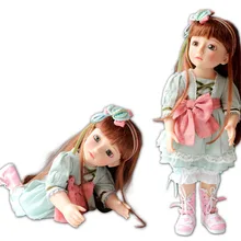 45 см винил SD/BJD Reborn Baby Doll игрушки Реалистичные ручной работы Детская домашняя кукла девочка Brinquedos подарки для младенцев