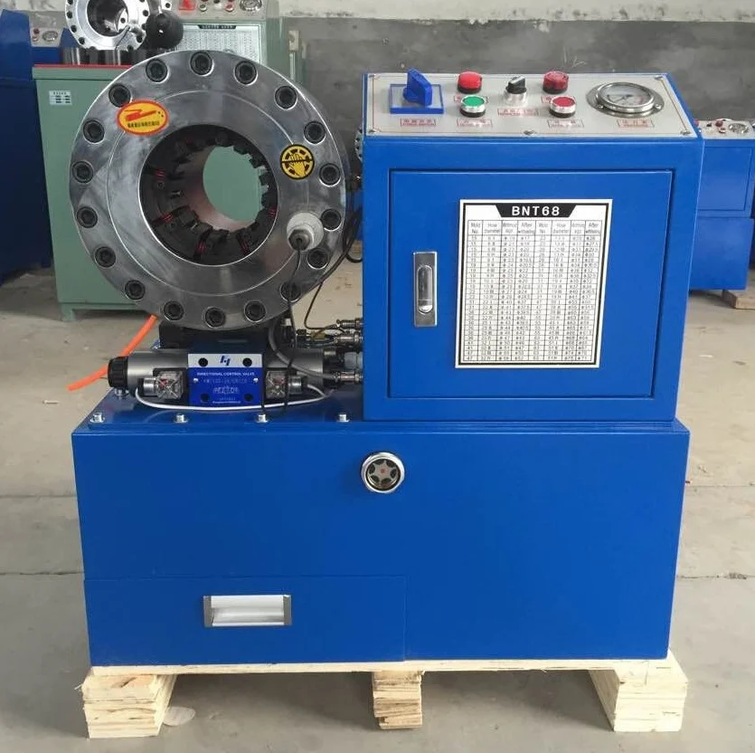

Made in China Popular New type BNT68 teflon hose crimping machine with 10 dies
