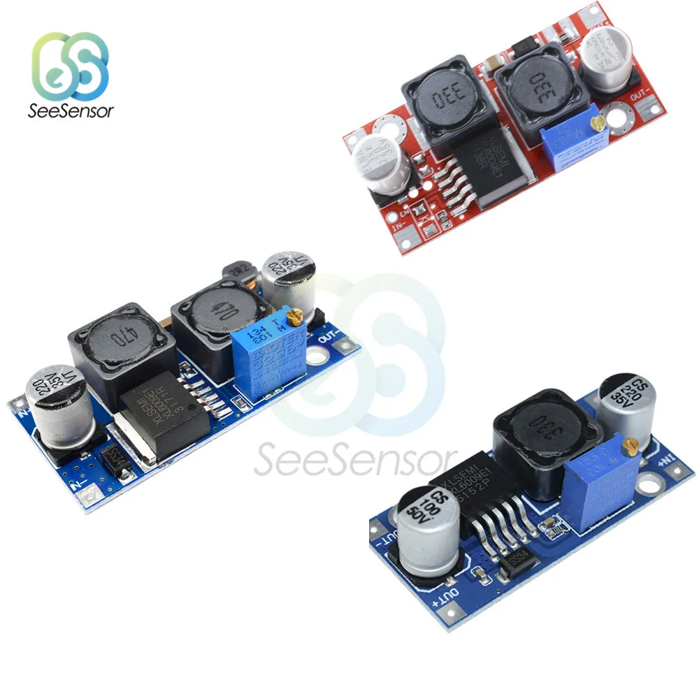 

XL6009 DC-DC Step Up Down Converter Booster Module Power Supply Module Adjustable Output Super Buck Convert Module