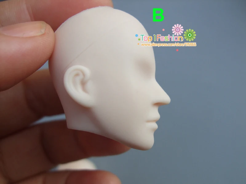 5 шт. Мягкие пластиковые открытые глаза практика макияж кукла головы для поделок для практики макияжа