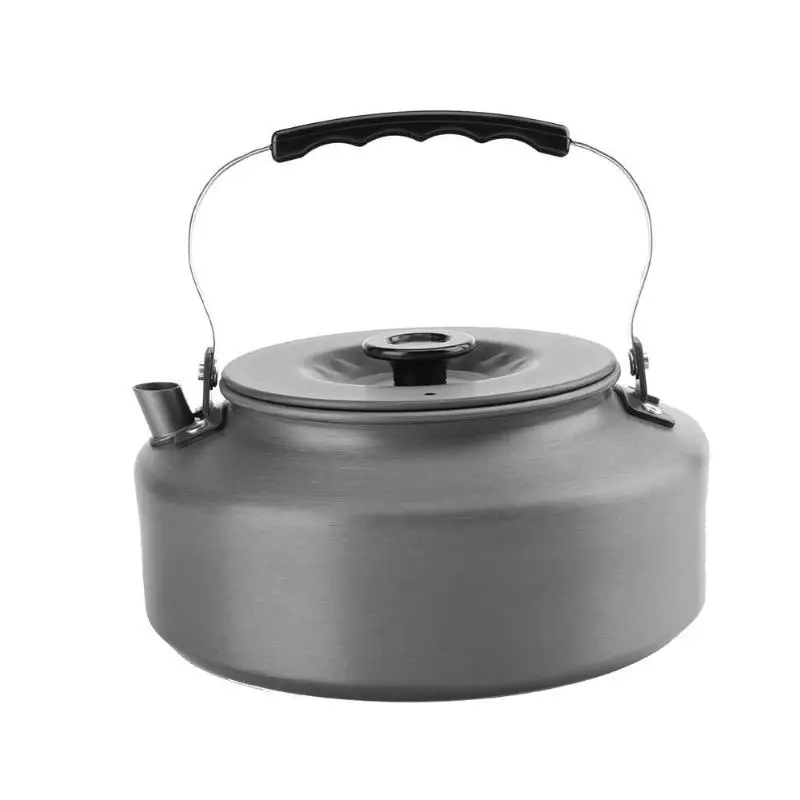 

Portable Ultra-light 1.6L Capacity High Quality Aluminum Alloy Outdoor Hiking Camping Survival Water Kettle Teapot Tableware