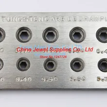 Ювелирных изделий инструменты и вольфрам-карбидная рабочая доска, 20 отверстий