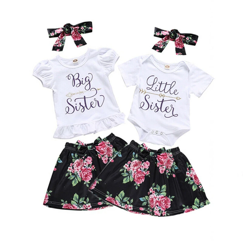 matching sister rompers