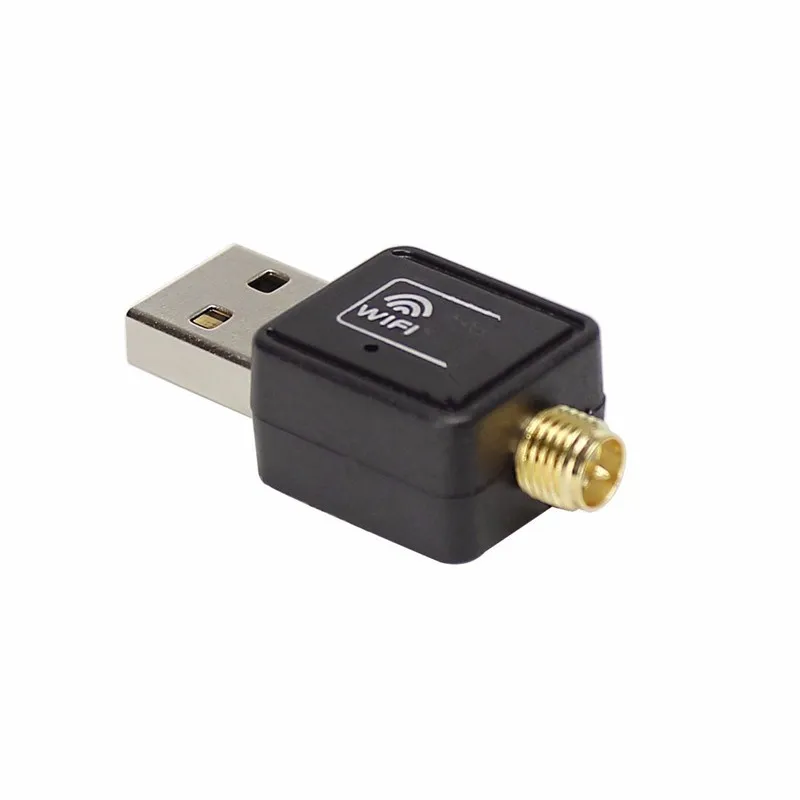 USB беспроводная сетевая Lan Карта Wi Fi Dongle 150 Мбит/с антенной 2 дБ 2,4G Портативный сильный сигнал приема Wifi адаптер маршрутизатор