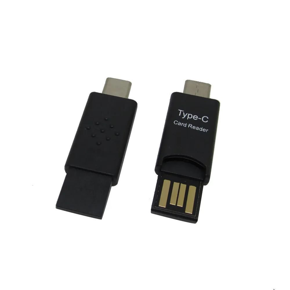 Ecosin2 USB 2.0 Тип-C HOST OTG адаптер Micro SD Card Reader 17mar21