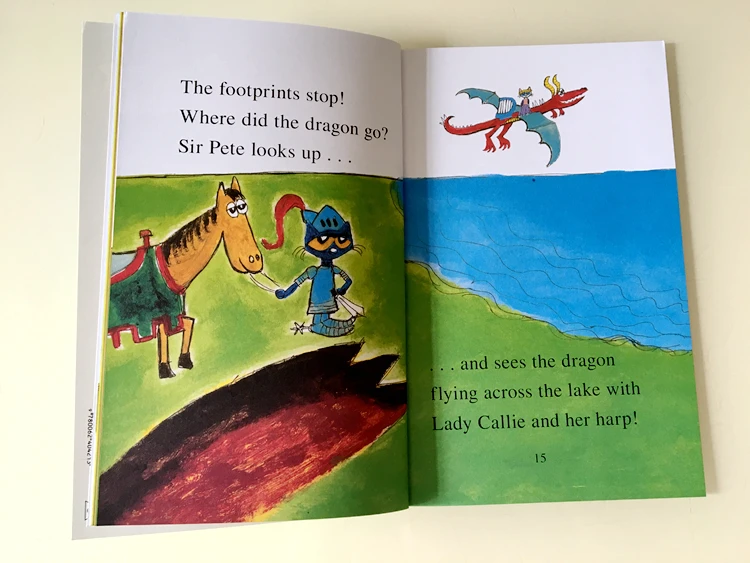 Pete o Gato Livros Conjunto Posso Ler Imagens Crianças Bebê História Famosa Inglês Contos Criança Livro Farmyard 17 - eu 8 Home & Garden