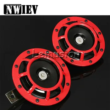 

NWIEV Car Horn Red Electric Blast Tone Horn Kit For Mazda CX-5 3 6 Mitsubishi ASX Lancer 10 Outlander Pajero Suzuki Grand Vitara