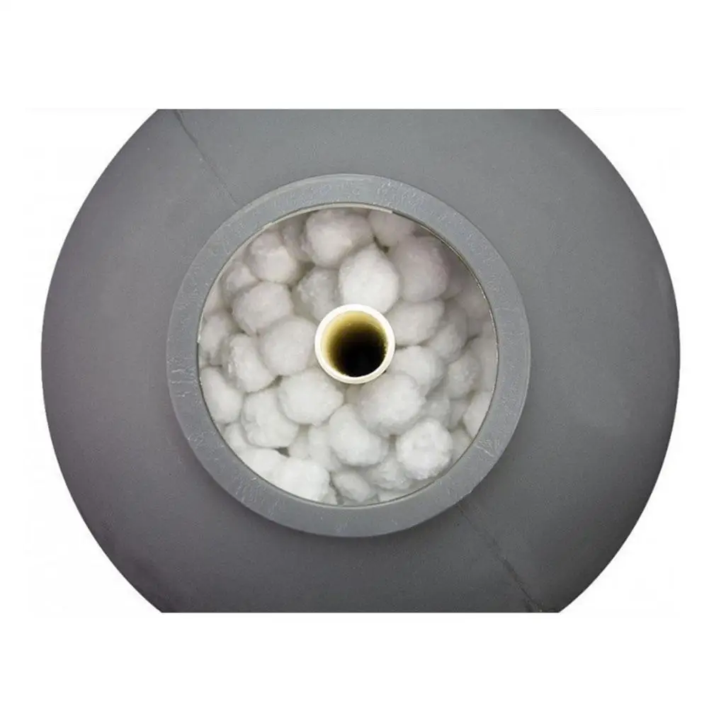 700g White Pool Cleaning Filter Balls Water Treatment Reusable Filterlight high strength durable swimming pool cleaning