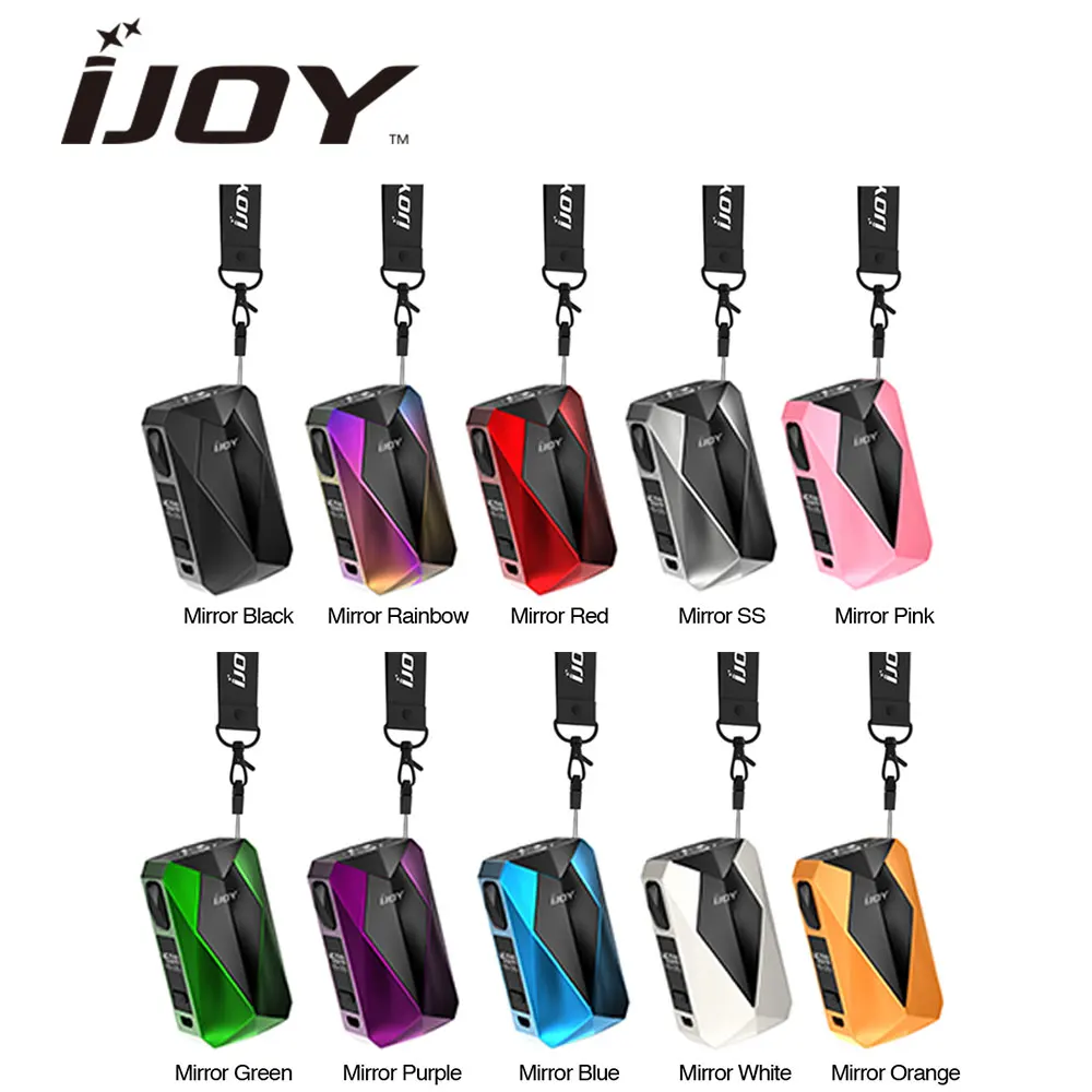 

New Original IJOY Diamond Bae VW Box MOD 1400mAh Battery with Switchable Power and POD Mode 45W Max Output Electronic Cigarette