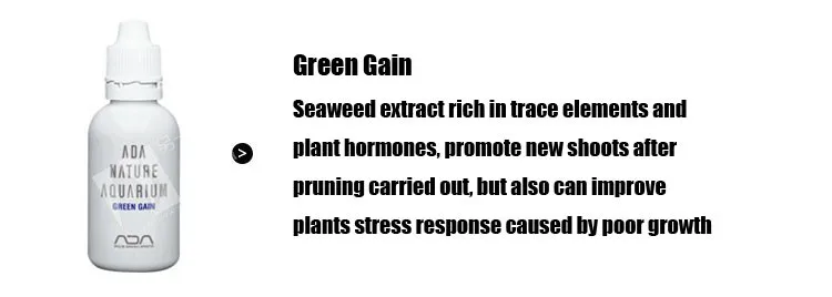 ADA жидкое удобрение be Green BACTER Gain ECA PHYTON-GIT резервуар с водорослями чистая вода