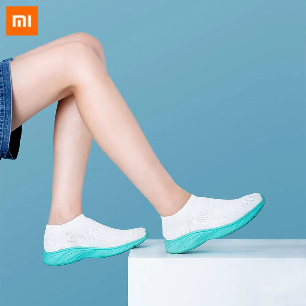Xiaomi mijia GTS+ удобные носки, Повседневная дышащая легкая спортивная обувь для отдыха вразлёт, плетение, кроссовки