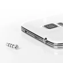 Кнопка сплав Smart наушников разъем для смартфон пыле разъем для Android-смартфон пыли штекер ключ 3,5 мм разъем для наушников