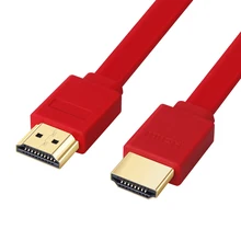 3FT 0.3 м 1.5 м 2 м 3 м 5 м 7.5 м 10 м 15 м позолоченный штекер мужчинами кабель HDMI версии 1.4 плоский линии Короткие 1080 P 3D для PS3HDTV