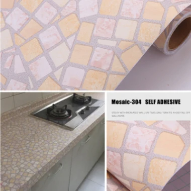 Водонепроницаемый/oilproof wall-tile-sticker-kitchen-bathroom-decorative-decal-mosaic-ms301-ms305 - Цвет: MS304