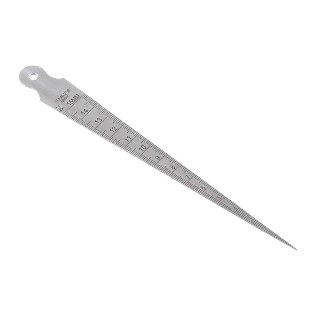 1 15mm Welding Taper Gauge Metric/Imperial Measure Drill Hole Taper