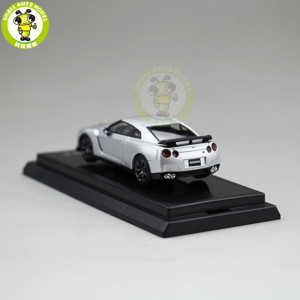 1/64 AE86 86 GT Nissan гоночный спортивный автомобиль литья под давлением металлическая модель автомобиля игрушка в подарок коллекция хобби - Цвет: GTR Silver