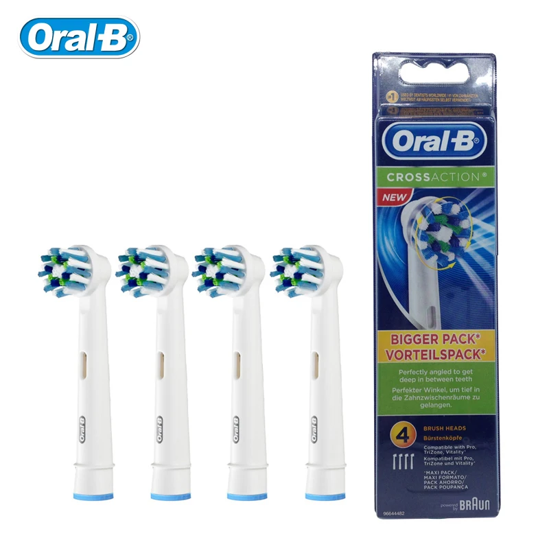 Оригинальные сменные насадки для зубной щетки OralB головки электрической щетки|oral