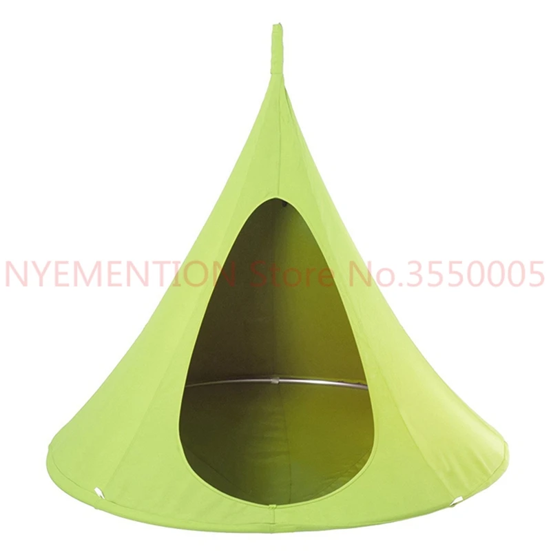 

Swing Swing Children Hammock Tent Kids Swing Chair Indoor Outdoor Hanging Chairs Seat Vivere Bonsai Double Single Cacoon 2pcs