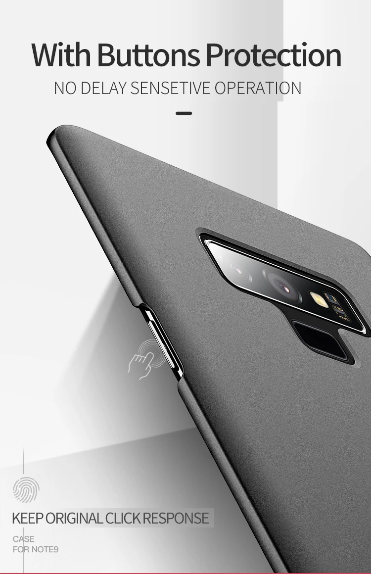 kawaii phone case samsung Case For Samsung Galaxy Note 9 Case Cover Msvii Slim Matte Coque For Samsung Note9 Case Hard PC Cover For Samsung Note 8 9 Cases cute phone cases for samsung 