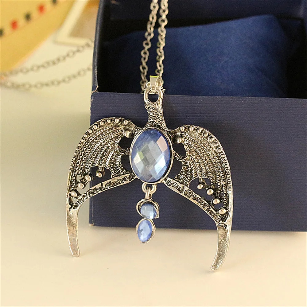 CUTEECO винтажное тонкое Поттер Lost Diadem of Ravenclaw лорда Волдеморта Ожерелье «крестраж» Аксессуары к костюму для косплей подарок